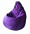Кресло мешок Оксфорд Фиолетовый XXL (размер 90х90х135 см) Папа Пуф заказать в интернет магазине Папа Пуф со скидкой по акции